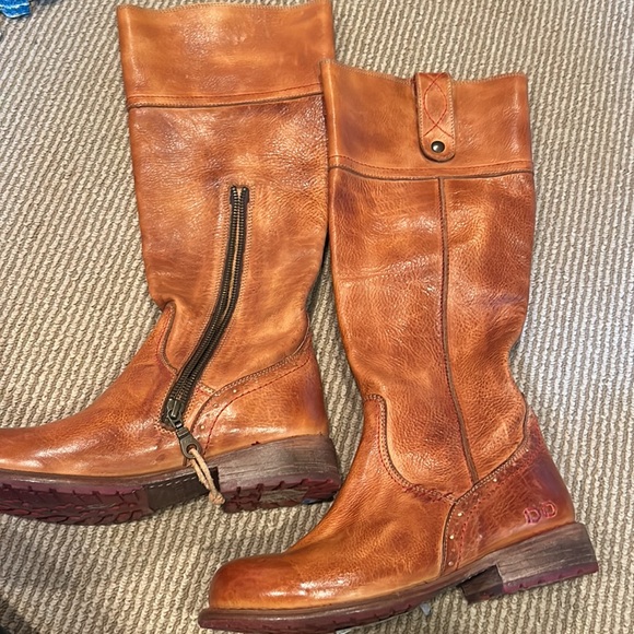 NEW BED STU Jacqueline tall leather cognac boots size 6.5 - Picture 16 of 16